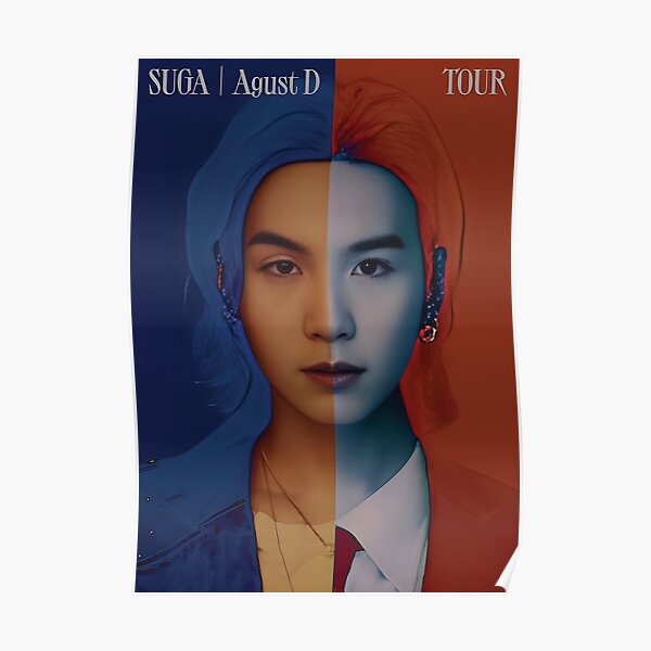 Agust D Tour Posters for Sale | Redbubble