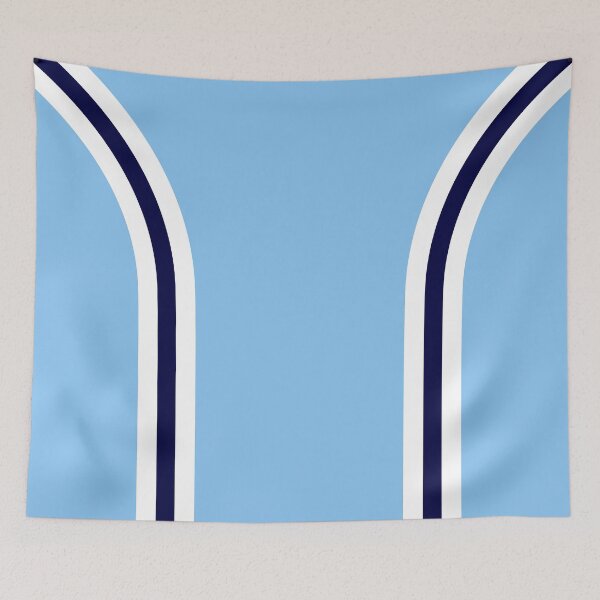 Item preview, Coventry City 1975 Tramlines Sky Blue, White and Navy designed and sold by Sporting Colour.