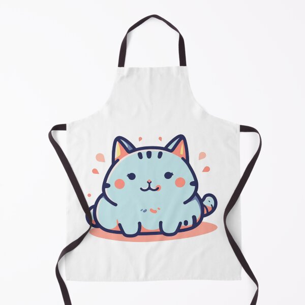 Item preview, Chubby Whiskers - Cute Plump Cat 5 designed and sold by Cute Critters Stickers.