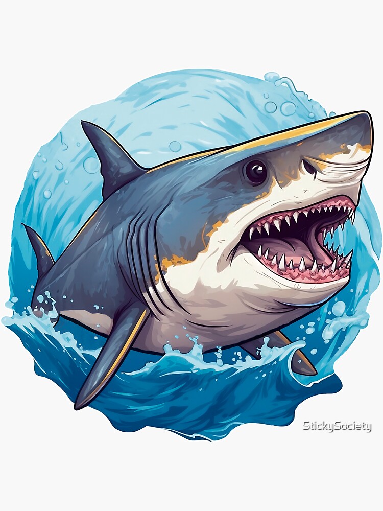 Anime Cartoon Shark Posters Boy Gifts (4) Wall Decoration Posters & Prints  Wallpaper Bedroom Decoration Wall Art 8x10inch(20x26cm) : Amazon.ca: Home