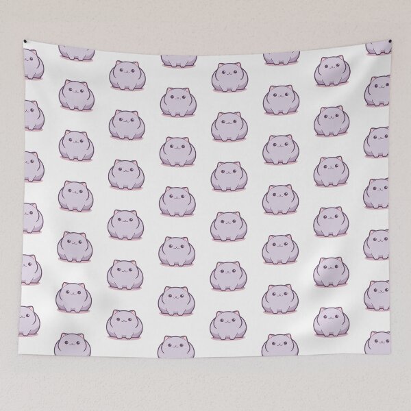 Item preview, Chubby Whiskers - Cute Plump Cat 7 designed and sold by Cute Critters Stickers.