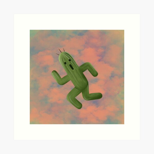 Cactuar :D Art Print