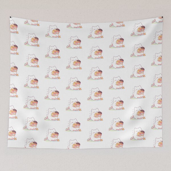 Item preview, Chubby Whiskers - Cute Plump Cat 9 designed and sold by Cute Critters Stickers.