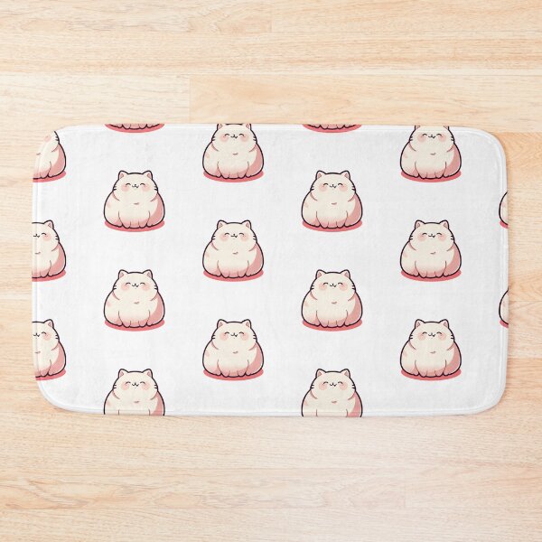 Item preview, Chubby Whiskers - Cute Plump Cat 10 designed and sold by Cute Critters Stickers.