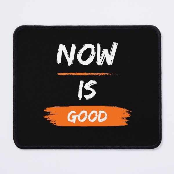 Item preview, Now Is Good - White and Orange - transparent designed and sold by Merethe Soltvedt.
