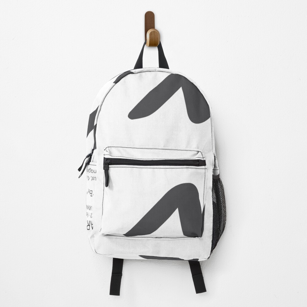 Vista previa del artículo con la obra «Mochila», diseñado y vendido por Shrijit.