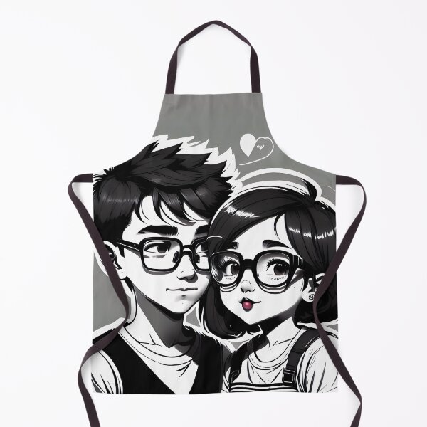 Item preview, Cute boy and girl couple designed and sold by WhatTheTrendsDo.