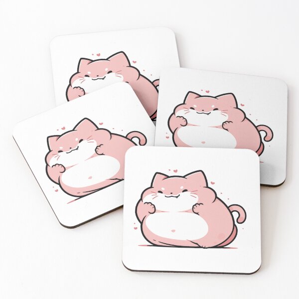 Item preview, Chubby Whiskers - Cute Plump Cat 15 designed and sold by Cute Critters Stickers.