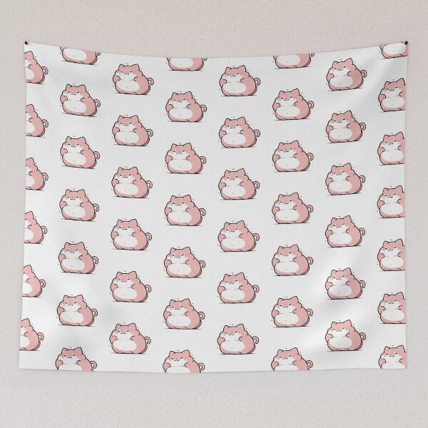 Item preview, Chubby Whiskers - Cute Plump Cat 15 designed and sold by Cute Critters Stickers.