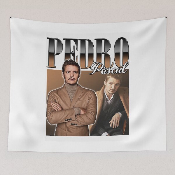 Item preview, I Love Timothee Chalamet Pedro Pascal Cursed Fan Collage designed and sold by andywebers.