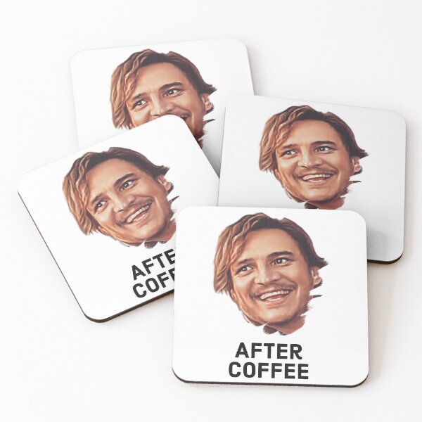 Item preview, Pedro Pascal - After Coffee Funny Text designed and sold by andywebers.