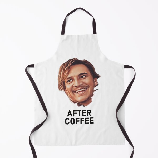 Item preview, Pedro Pascal - After Coffee Funny Text designed and sold by andywebers.