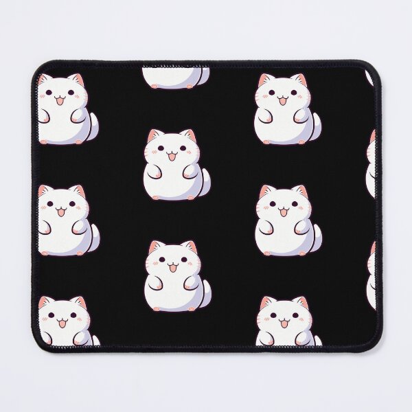 Item preview, Chubby Whiskers - Cute Plump Cat 18 designed and sold by Cute Critters Stickers.