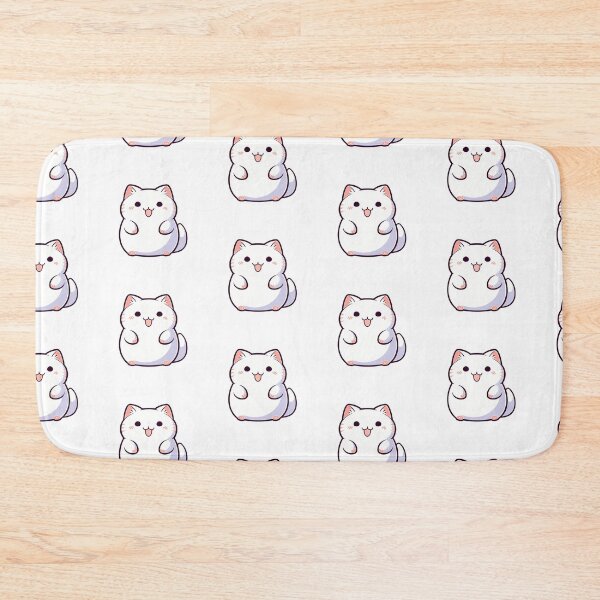 Item preview, Chubby Whiskers - Cute Plump Cat 18 designed and sold by Cute Critters Stickers.