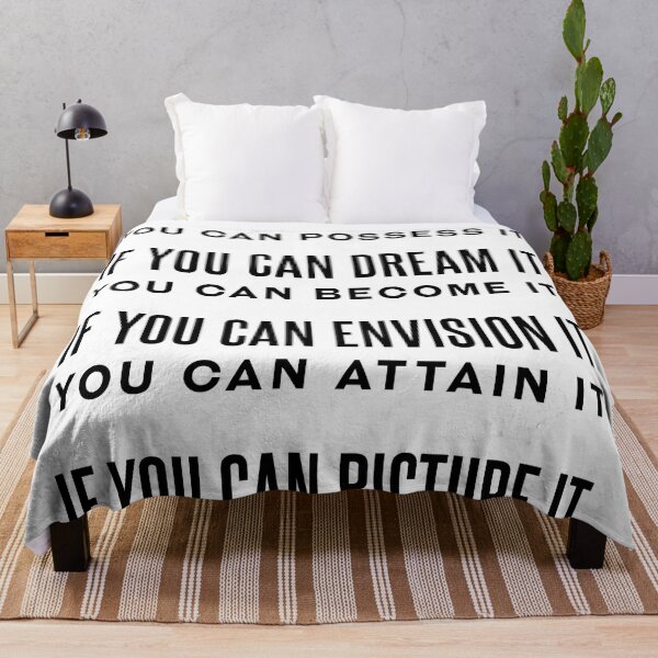 Item preview, If You Can Imagine It - William Arthur Ward Quote - Literature - Typography Print designed and sold by Studio Grafiikka.