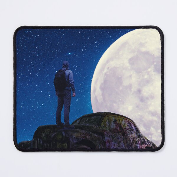 Item preview, The moon and car designed and sold by VEENCLOTHS.