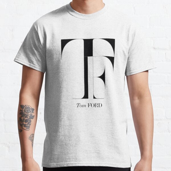 T-shirts Tom Ford - Logo print t-shirt - TSJ560FAX835XLBGO