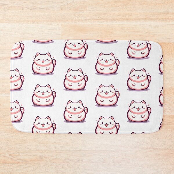 Item preview, Chubby Whiskers - Cute Plump Cat 20 designed and sold by Cute Critters Stickers.