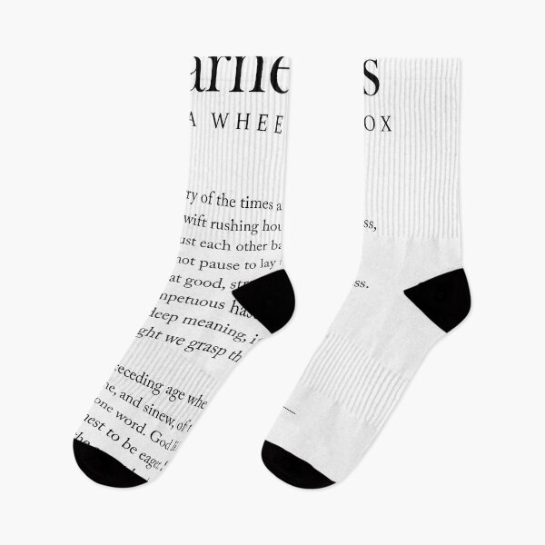 Item preview, Earnestness - Ella Wheeler Wilcox Poem - Literature - Typography Print 1 designed and sold by Studio Grafiikka.