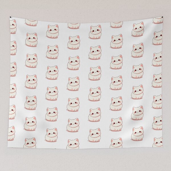 Item preview, Chubby Whiskers - Cute Plump Cat 22 designed and sold by Cute Critters Stickers.
