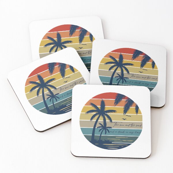 Item preview, Cool Vintage Sun And The Sand Drink My Hand Get There designed and sold by enniseryn.