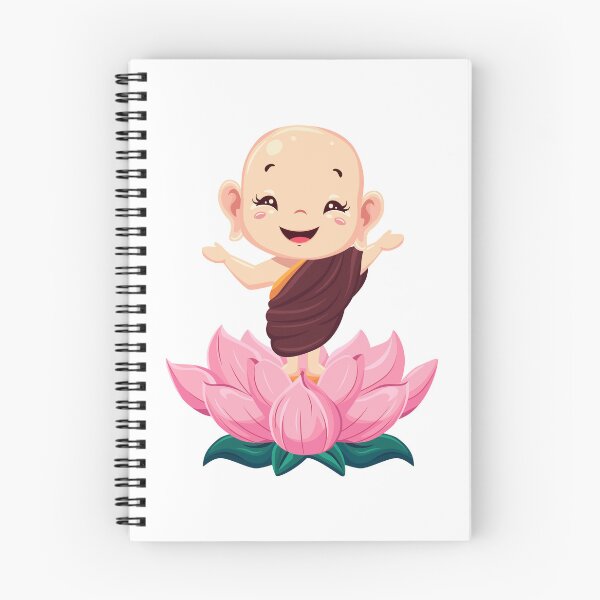 Item preview, Little Buddha standing on lotus flower designed and sold by Aruna25.