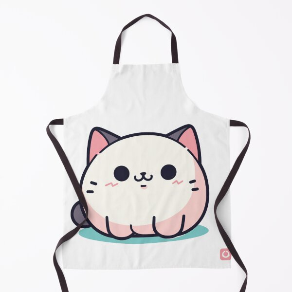 Item preview, Chubby Whiskers - Cute Plump Cat 23 designed and sold by Cute Critters Stickers.