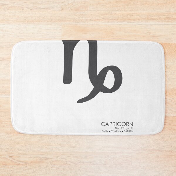 Item preview, Capricorn Poster - Zodiac Signs Print - Zodiac Posters - Capricorn Print - Black and White designed and sold by Studio Grafiikka.