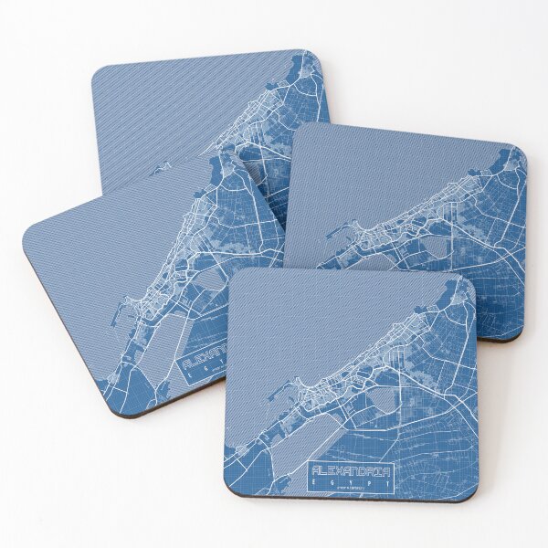 Item preview, Alexandria City Map of Egypt - Blueprint designed and sold by deMAP.