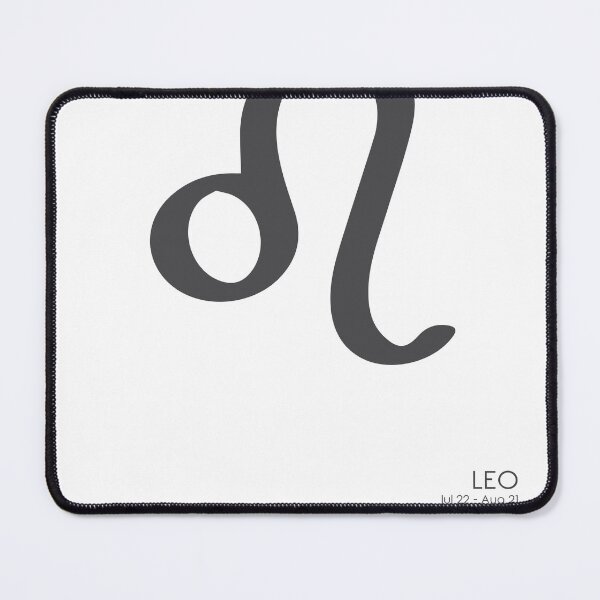 Item preview, Leo Print - Zodiac Signs Print - Zodiac Posters - Leo Poster - Black and White - Leo Traits designed and sold by Studio Grafiikka.