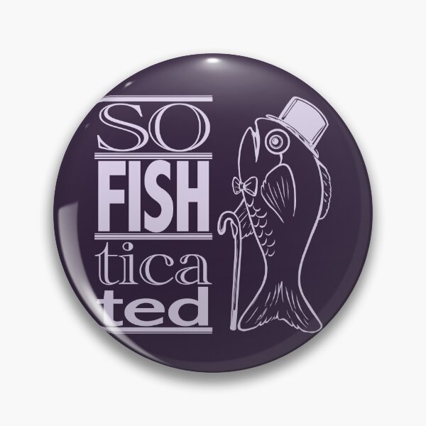 Artikelvorschau, So Fish ticated (hell auf dunkel) entworfen und verkauft von ElephantShoe.