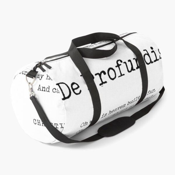 Item preview, De Profundis - Christina Rossetti Poem - Literature - Typewriter Print 1 designed and sold by Studio Grafiikka.