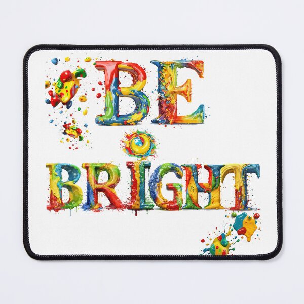 Item preview, Be Bright, be Biold, be You, Vibrant Inspirational collection with Positive Vibes, bold print designed and sold by BrightStreet.