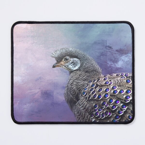 Item preview, Gray Peacock Pheasant 02 designed and sold by Elisabeth Lucas.