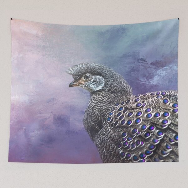 Item preview, Gray Peacock Pheasant 02 designed and sold by Elisabeth Lucas.
