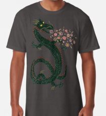 Dragon, Flower Breathing Long T-Shirt