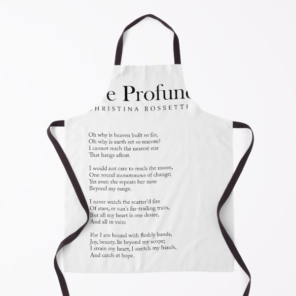 Item preview, De Profundis - Christina Rossetti Poem - Literature - Typography Print 2 designed and sold by Studio Grafiikka.