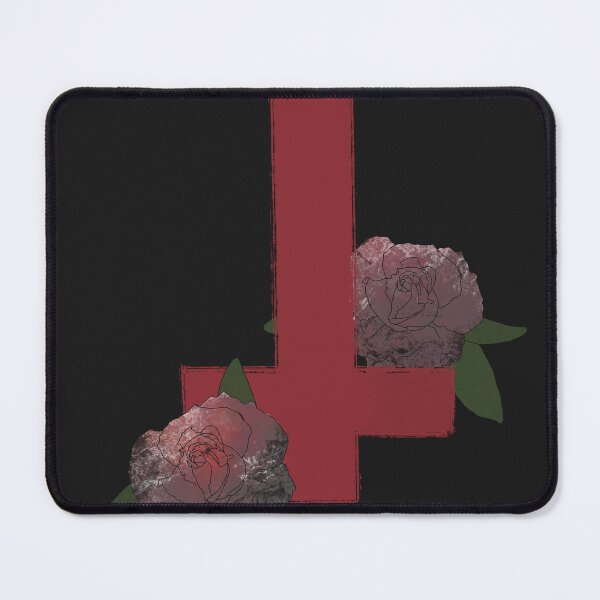 Item preview, Inverted Cross & Roses designed and sold by kadenkat.