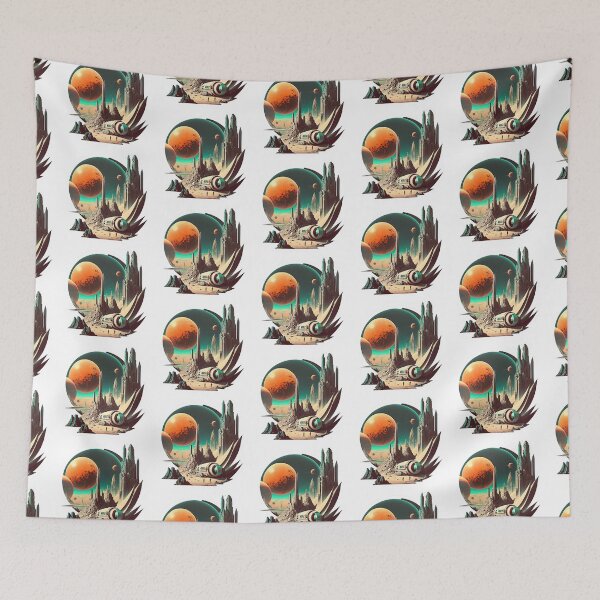 Item preview, Dune alien landscape designed and sold by krusuparamoon.