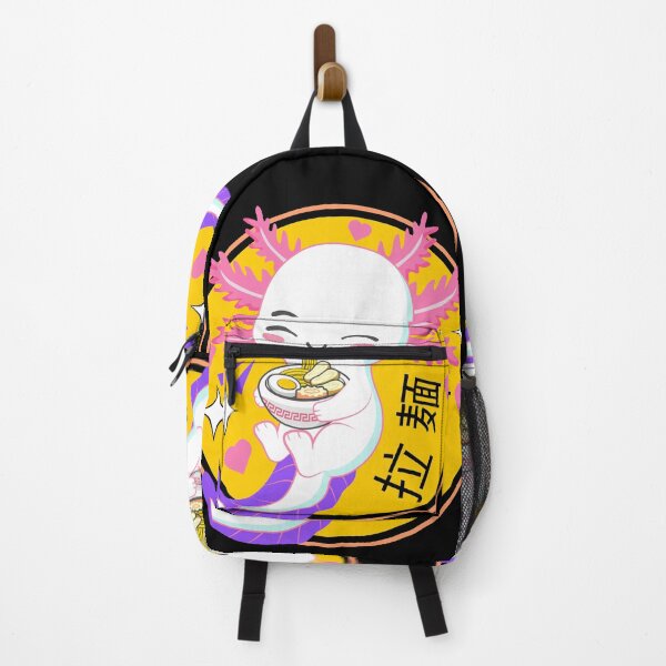 Item preview, White Cute Axolotl Eating Ramen,Ramen Lover designed and sold by Odetee.