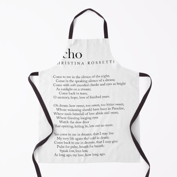 Item preview, Echo - Christina Rossetti Poem - Literature - Typography Print 1 designed and sold by Studio Grafiikka.