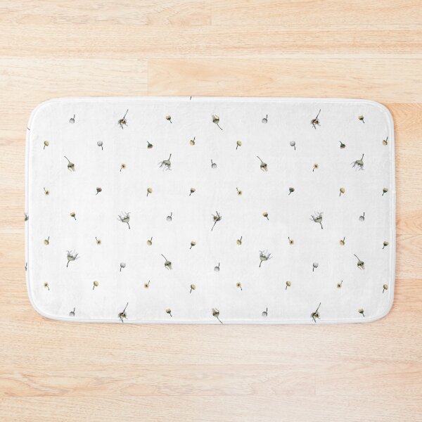 Item preview, Tiny field flowers on white background prints, floral botanical watercolor seamless pattern  designed and sold by Elena Malgina.