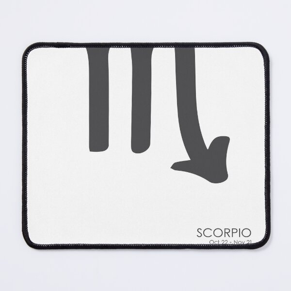Item preview, Scorpio Print - Zodiac Signs Print - Zodiac Poster - Scorpio Poster - Black, White - Scorpio Traits designed and sold by Studio Grafiikka.