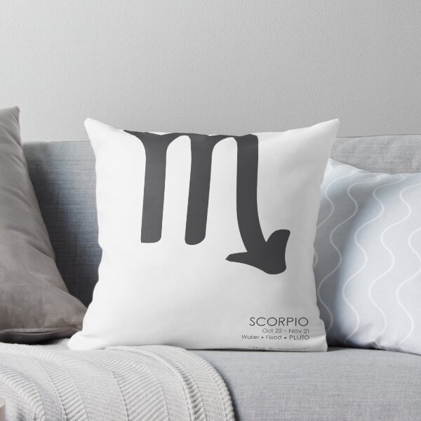Item preview, Scorpio Print - Zodiac Signs Print - Zodiac Poster - Scorpio Poster - Black, White - Scorpio Traits designed and sold by Studio Grafiikka.
