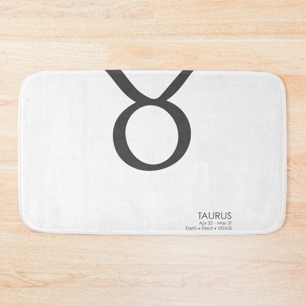 Item preview, Taurus Print - Zodiac Signs Print - Zodiac Posters - Taurus Poster - Black and White - Taurus Traits designed and sold by Studio Grafiikka.