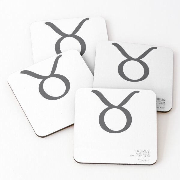 Item preview, Taurus Print - Zodiac Signs Print - Zodiac Posters - Taurus Poster - Black and White - Taurus Traits designed and sold by Studio Grafiikka.