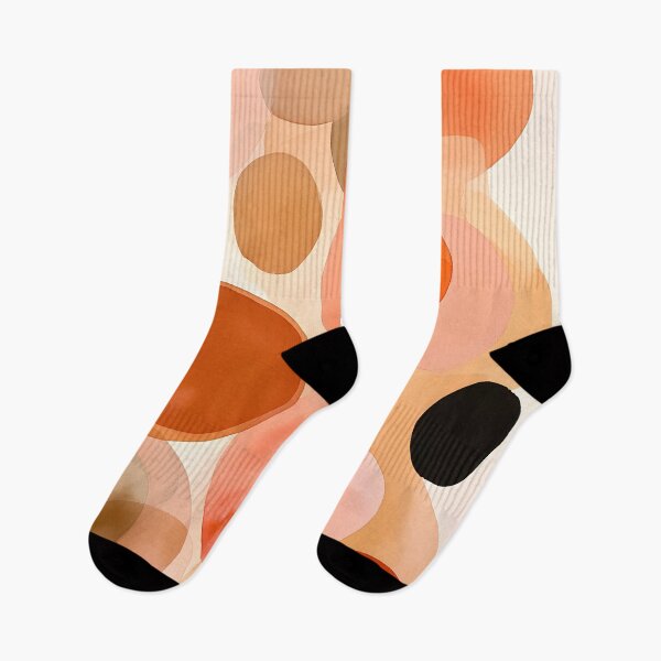 Item preview, Abstract Shapes Warm Earthy Tones designed and sold by trajeado14.