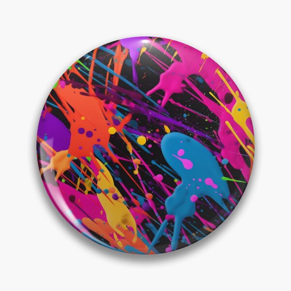 Item preview, Artists Splash Messy Neon  designed and sold by LukomiArt.