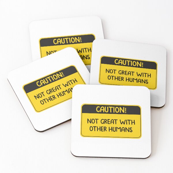 Item preview, Caution! Not great with other humans designed and sold by BestQuest.