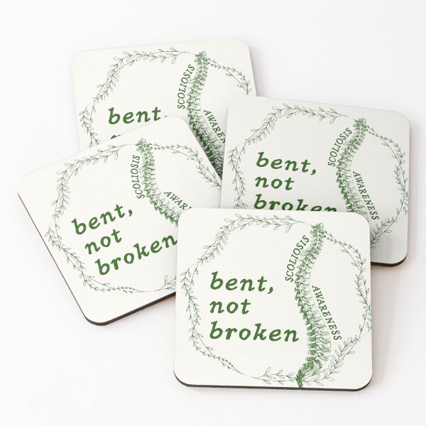 Item preview, Bent, Not Broken (Scoliosis Awareness) designed and sold by ivysigerson.